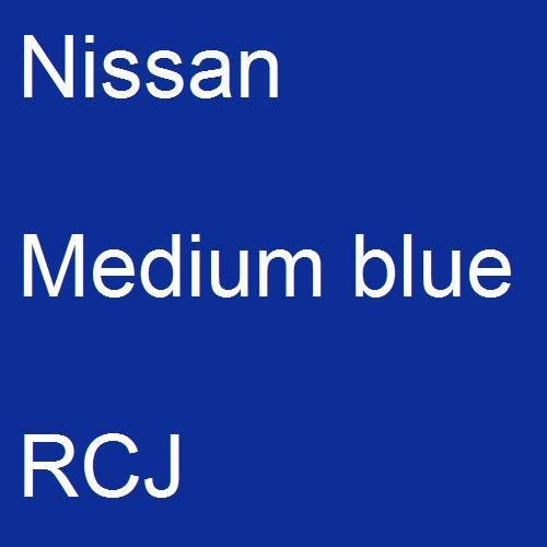 Nissan, Medium blue, RCJ.